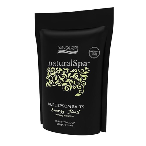 Pure Epsom Salts - Energy Boost - Lemongrass & Lime